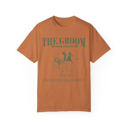 The Groom Bachelor Party Shirts, Groomsmen Shirt, Custom Bachelor Party Gifts, Group Bachelor Shirt, Golf Bachelor Party Shirt, 20 CC1605