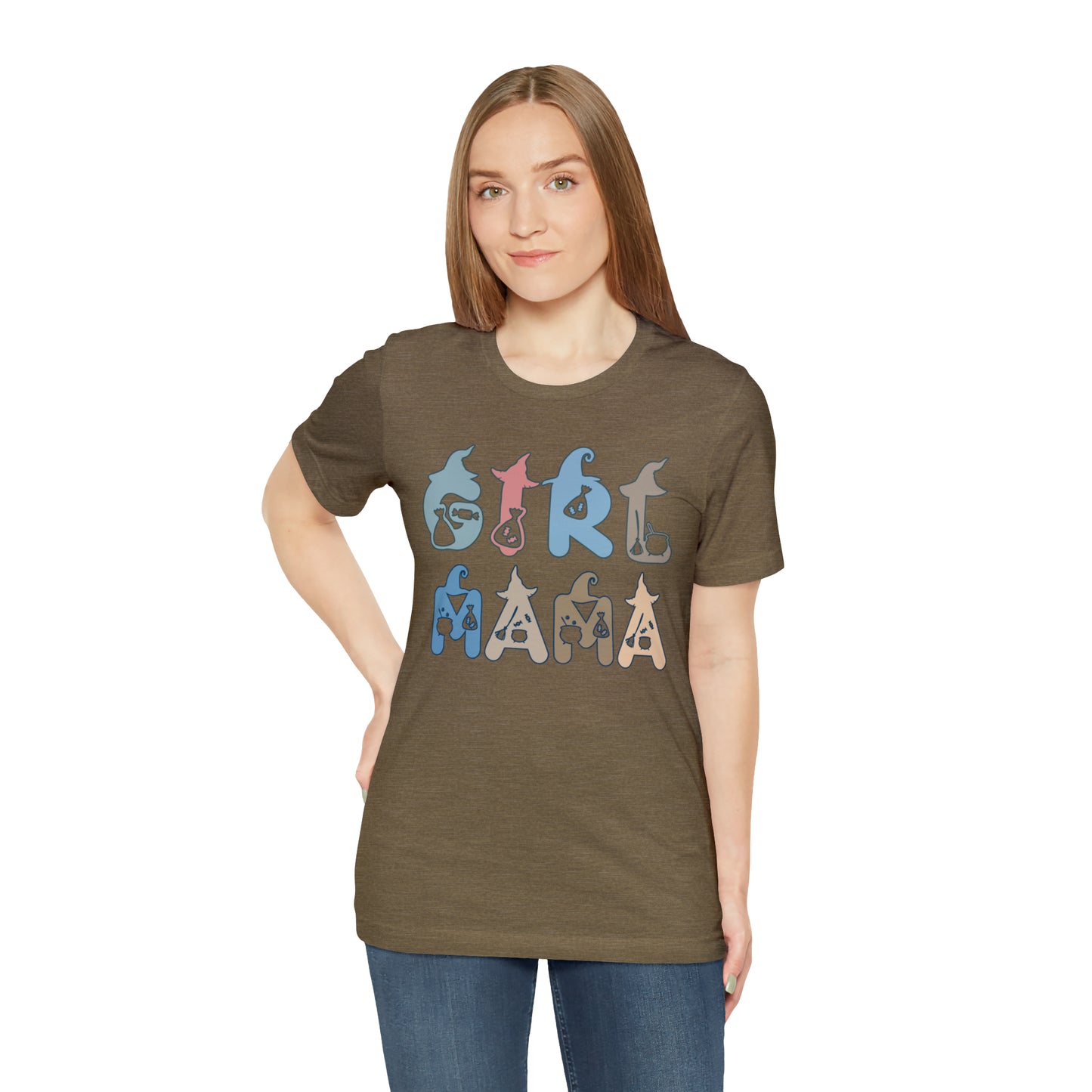 Gift For Mom From Daughter For Halloween, Girl Mama Shirt, Mama Shirt, Girl Mom Shirt, T318