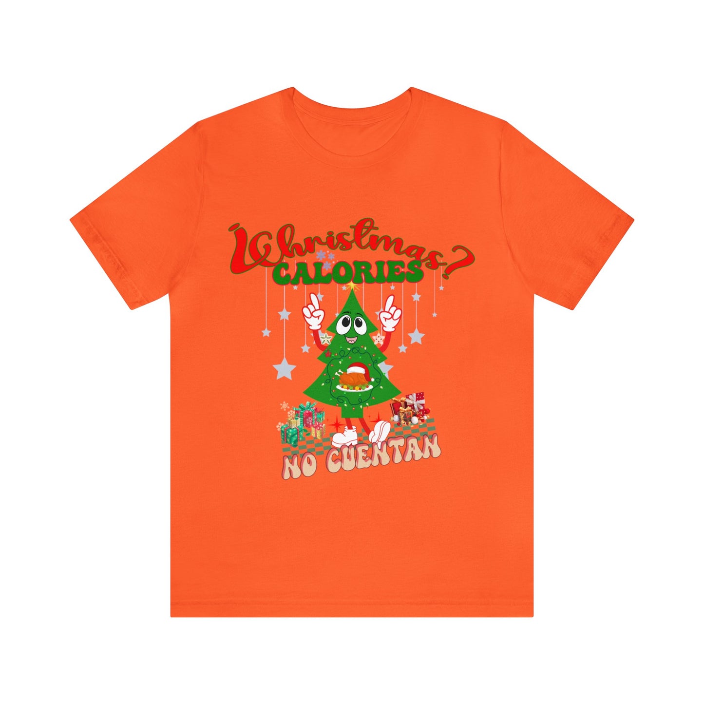 Christmas Calories No Cuentan Shirt, Feliz Navidad Shirt, Christmas Gifts, New Year Shirt, Spanish Christmas Shirt, Holiday Sweaters, T874