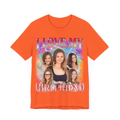 I Love My Girlfriend LGBTQIA+ Pride Shirt, Custom Bootleg Rap Tee Gay Rights Gift Equality Shirt LGBTQ Supporter Shirt Rainbow Shirt, T1633