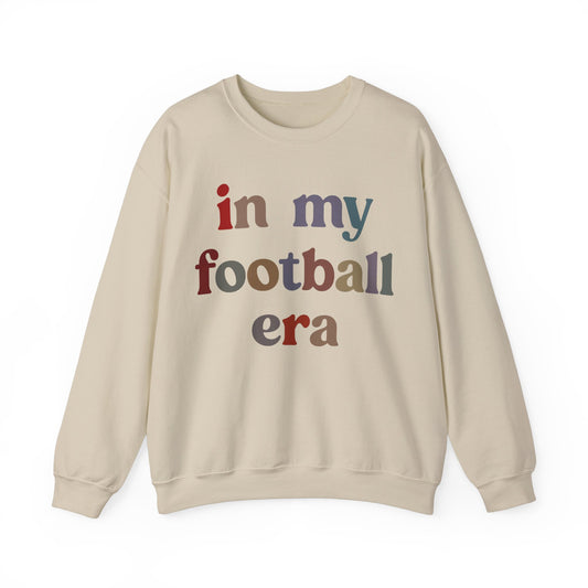 In My Football Era Sweatshirt, Football Era Sweatshirt, Football Sport Sweatshirt, College Football Player Sweatshirt, S1355