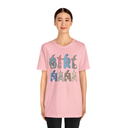Gift For Mom From Daughter For Halloween, Girl Mama Shirt, Mama Shirt, Girl Mom Shirt, T319