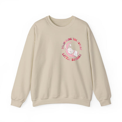 Delivering the Cutest Little Bunnies Sweatshirt, Labor and Delivery Easter Sweatshirt, L&D Shirt Catching Babies L and D Sweatshirt, S1552