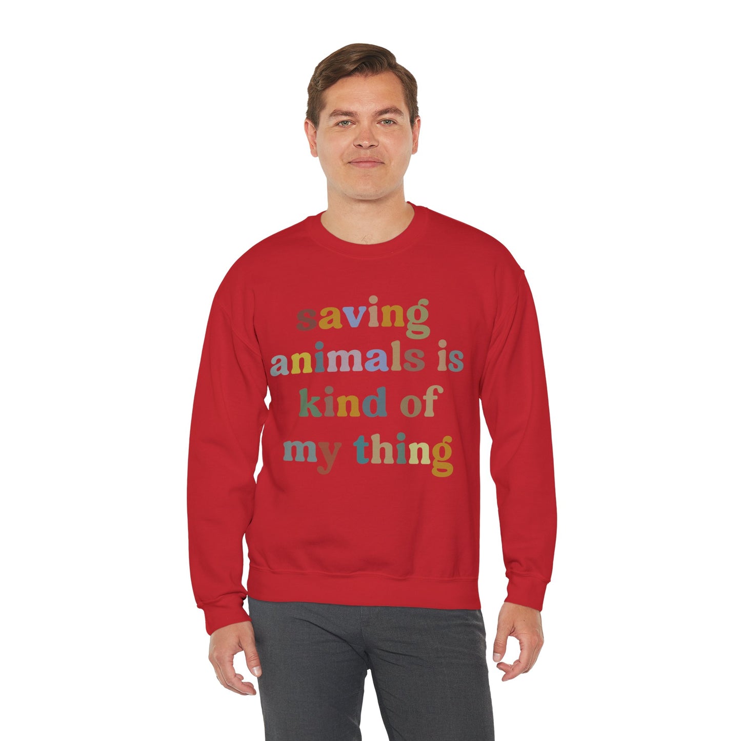 Saving Animals Is Kind Of My Thing Sweatshirt, Animal Rescue Sweatshirt, Pet Adoption Sweatshirt, Dog Mom Sweatshirt, Fur Mama T-Shirt, S999