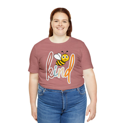 Cute Bee Kind T-Shirt for Boho Birthday Gift, Retro Bee Kind Shirt, Bee Kind TShirt for Her, T366