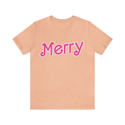 Pink Christmas Shirt, Pink Christmas tree sweatshirt, Pink Doll Christmas Shirt, Dreaming of a pink Christmas, Christmas for Doll, T909