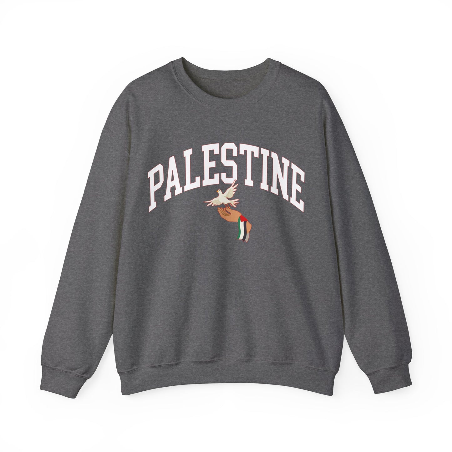 Free Palestine Sweatshirt, All Profit Support Palestine, Free Palestine Sweater, Palestine Flag Crewneck, Stand With Palestine Shirt, S1365