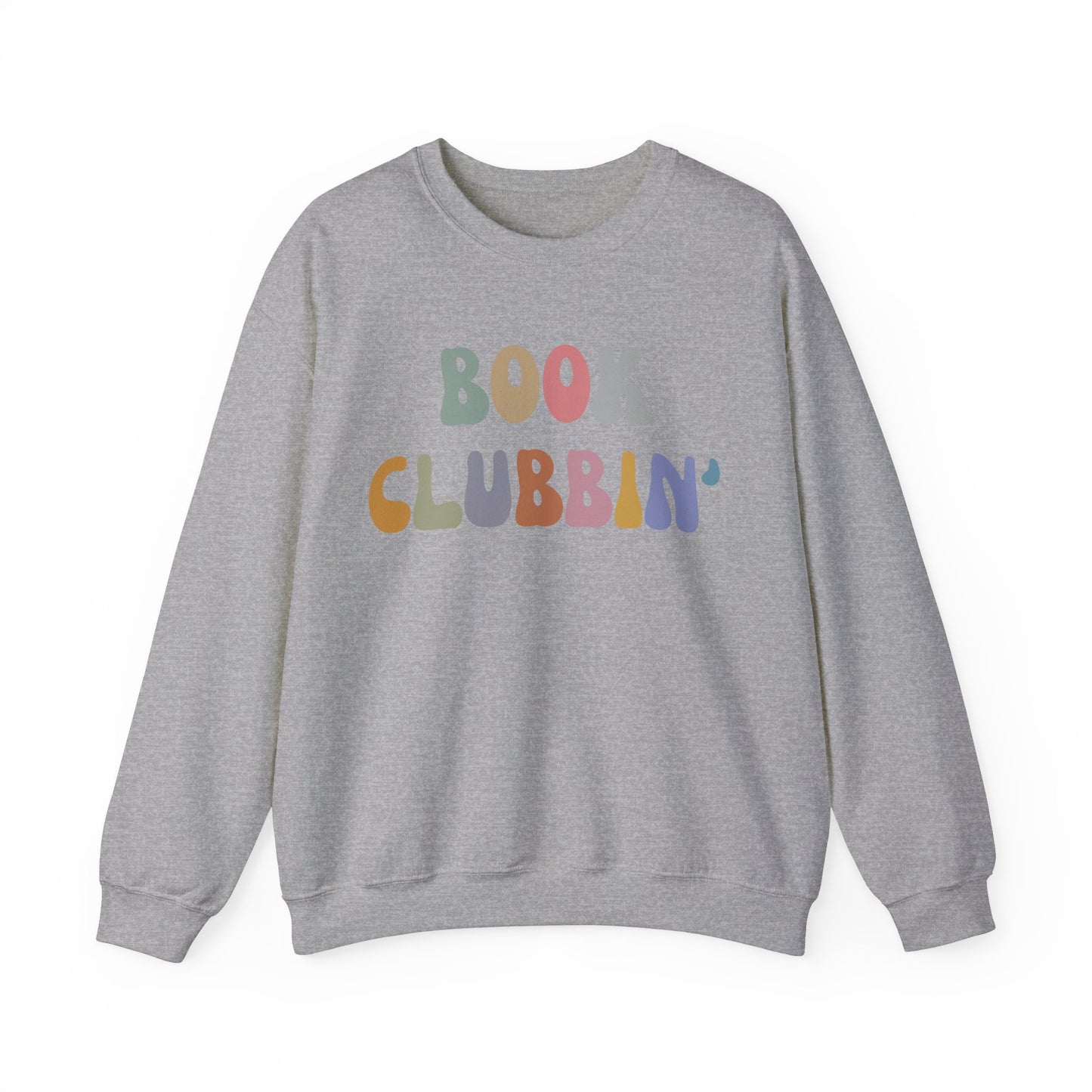 Book Clubbin' Sweatshirt, Librarian Sweatshirt for Bibliophile, Book Lovers Club Sweatshirt, Book Nerd Sweatshirt Bookworm Sweatshirt, S1171