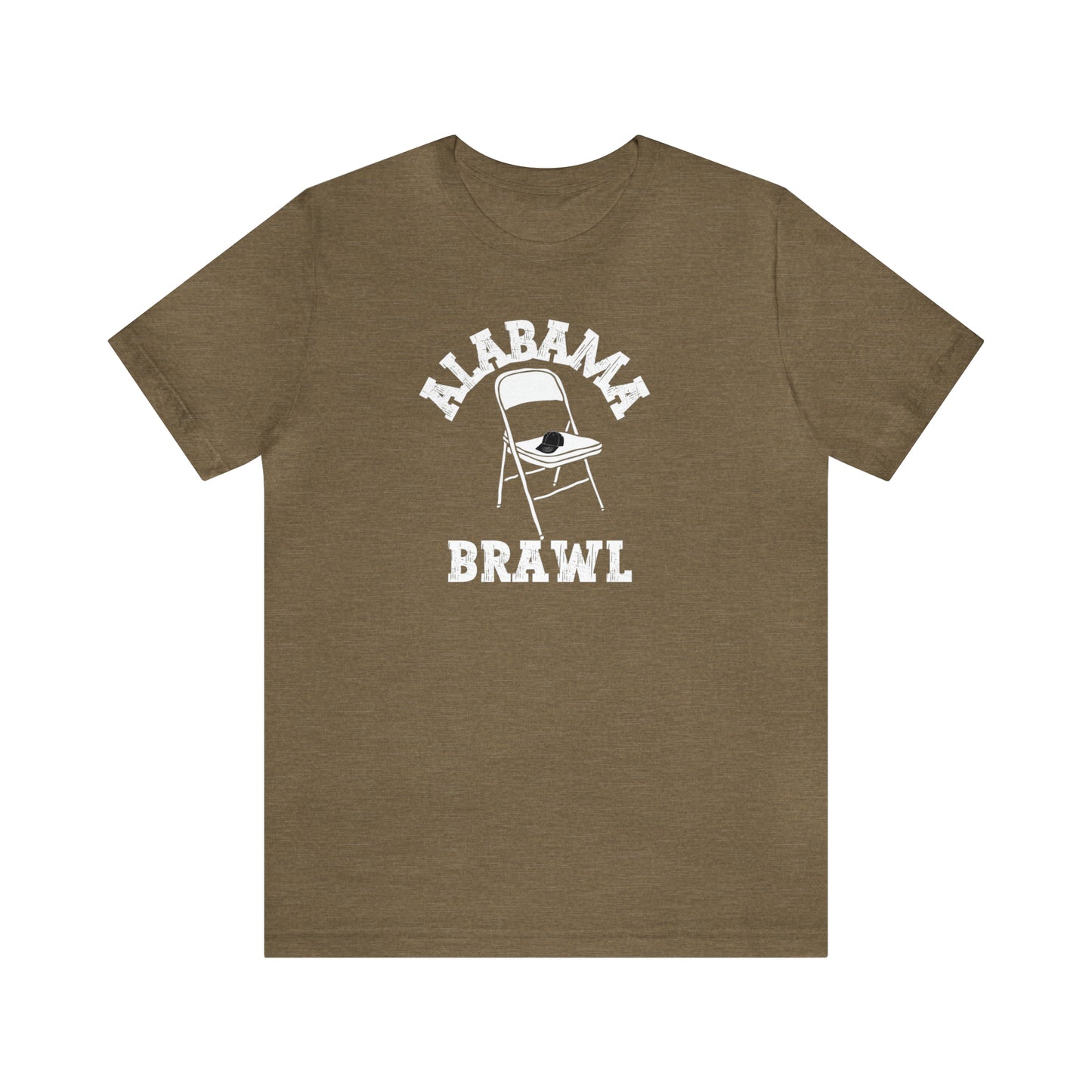 Folding Chair Fight Shirt, Alabama Brawl Shirt, Folding Chair Fight, A Mass Brawl Breaks Out On Alabama T-Shirt, T548