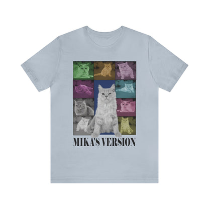 Custom Eras Tour Cat's Version shirt, Custom Dog Cat Shirt, Custom Pet Portrait Shirt, T1341