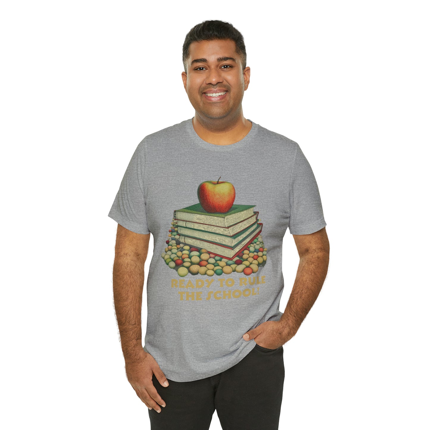 Back to school shirt funny for student - Ready to rule the school, T152