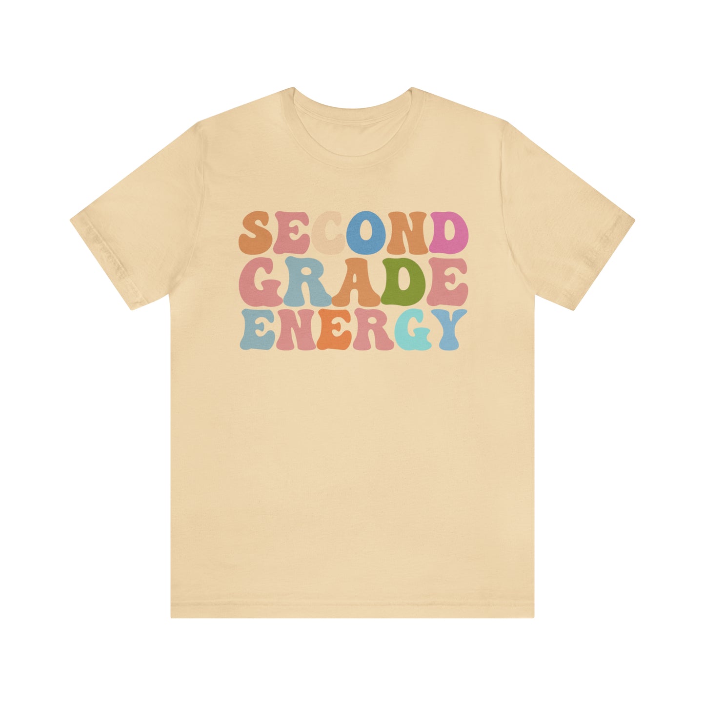 Cute Teacher Shirt, Second Grade Energy Shirt, Shirt for Second Grade, Teacher Appreciation Shirt, Best Teacher Shirt, T492