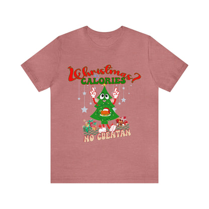 Christmas Calories No Cuentan Shirt, Feliz Navidad Shirt, Christmas Gifts, New Year Shirt, Spanish Christmas Shirt, Holiday Sweaters, T874