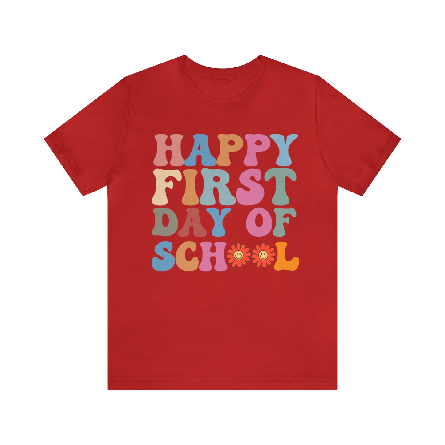 First Day of Class Shirt, Happy First Day Of School Shirt, Back To School Shirt, Retro Teacher Shirt, T501