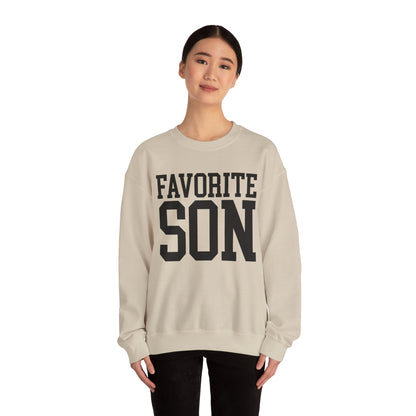 Favorite Son Sweatshirt for Son, Funny Birthday Gift for Son, Funny Son Gift from Mom Son Sweatshirt for Son's Birthday, Gift for Son, S1108