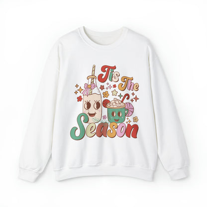 Christmas Tis The Season Sweatshirt, Merry Christmas Shirt, Christmas Tree Sweater, Christmas Tree shirt, Christmas Cake Sweatshirt, S890