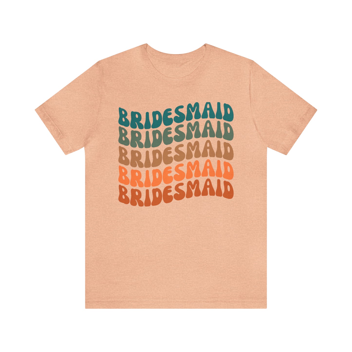 Retro Bridesmaid TShirt, Bridesmaid Shirt for Women, T290