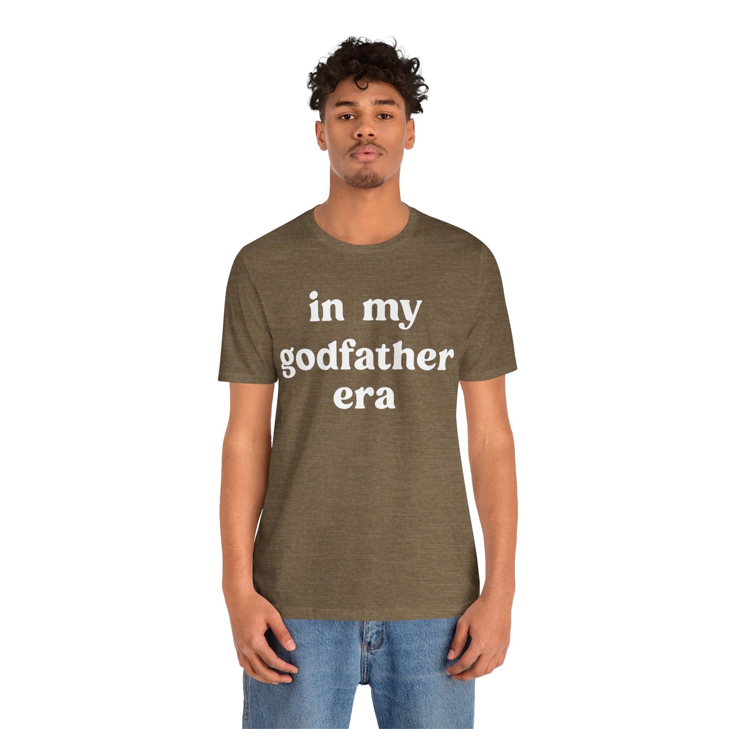 In My Godfather Era Shirt, Godfather Shirt, God Father tshirt, Fathers Day Shirt, Baptism Godfather, Best Friend Gift, T1128