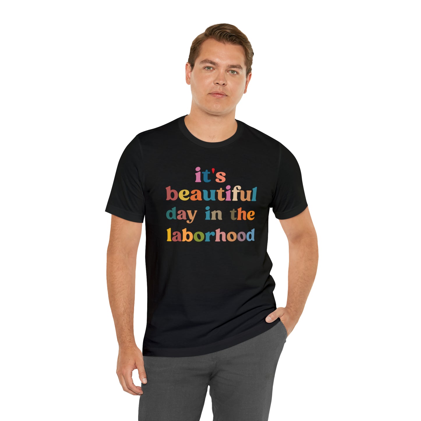 It's A Beautiful Day in the Laborhood Shirt, Labor And Delivery Nurse Tshirt, L and D Nursing, Obygyn Gift For Nurse, T748