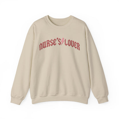 Retro Nurse's Lover Sweatshirt, Valentines NICU Sweatshirt, Heart Nurse, Valentines Day Gift for ICU Nurse, Nurse Student Gift, S1310
