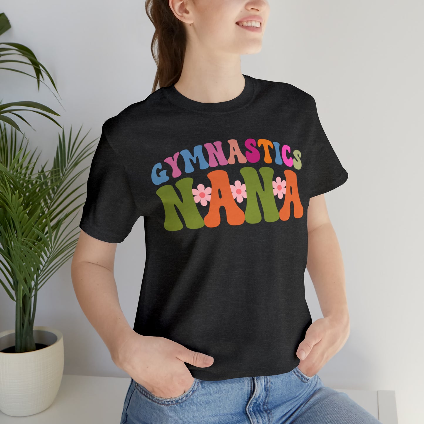 Retro Gymnastic Nana Shirt, Gymnastic Nana Shirt, Sports Nana Shirt, Cute Gymnastic Shirt for Nana, Shirt for Nana, T488