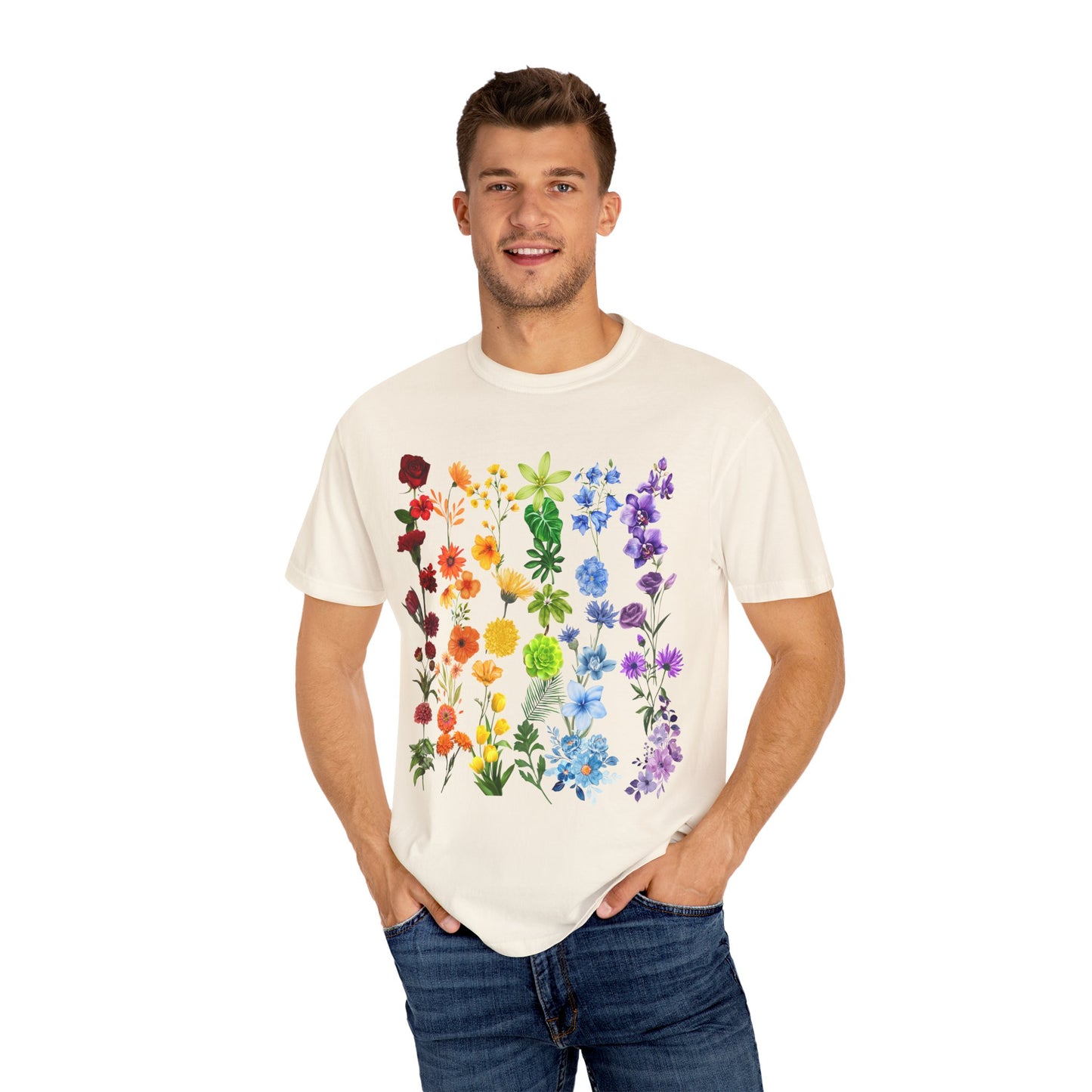 Pride Flowers Shirt, LGBTQIA+ Pride Shirt, Pride Month Shirt, Gay Rights Gift, Equality Shirt, LGBTQIA Supporter Shirt, Proud Shirt, CC1618