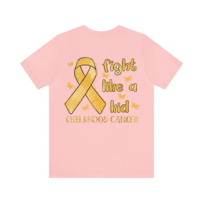 Childhood Cancer Football Shirt, Cancer Survivor Gift, Motivational Shirt, Cancer Fighter Support Shirt, Cancer Warrior, T671