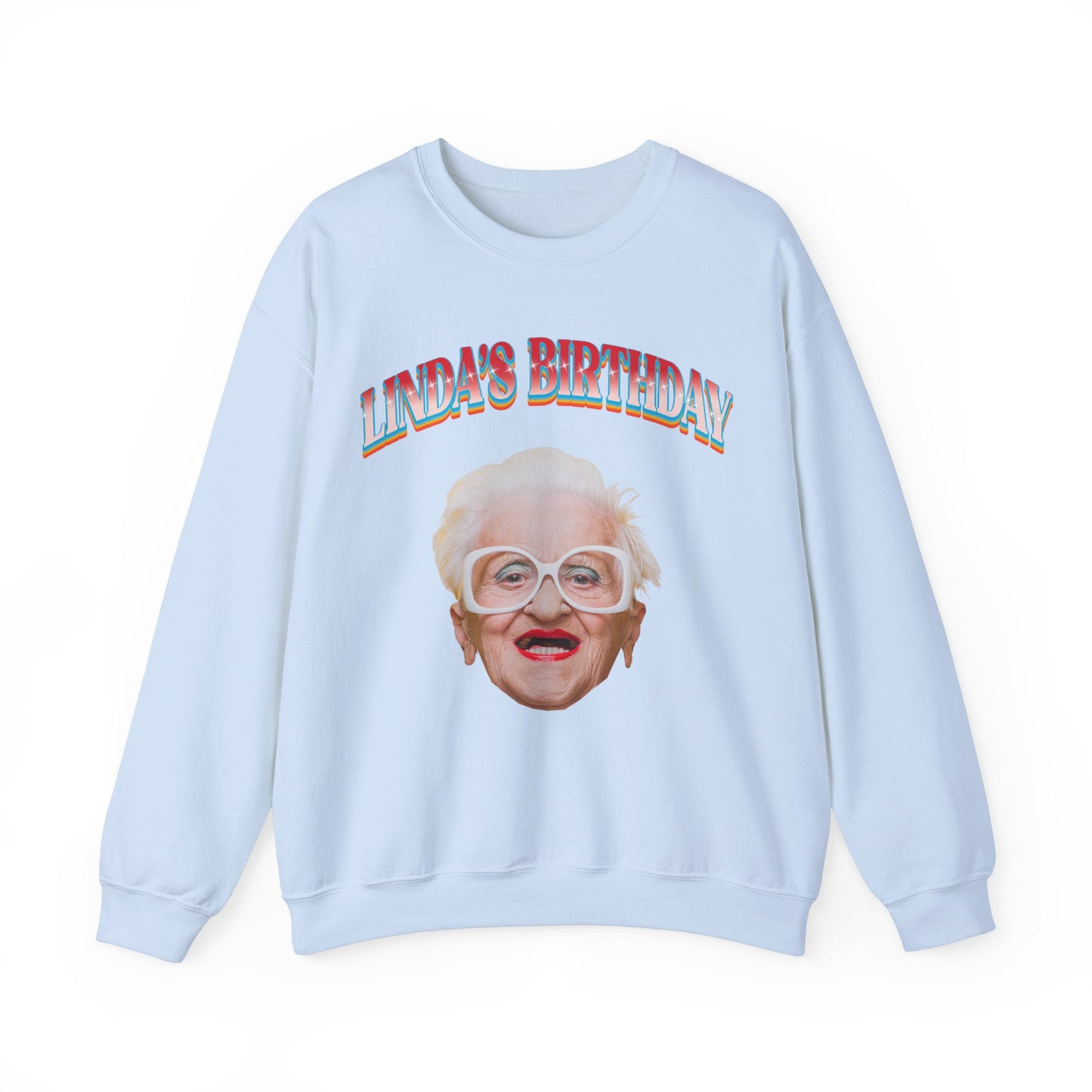 Custom Face Birthday Sweatshirts, Funny Birthday Matching Sweatshirts, Birthday Photo Sweatshirts, Birthday Party Group Sweatshirts, S1650