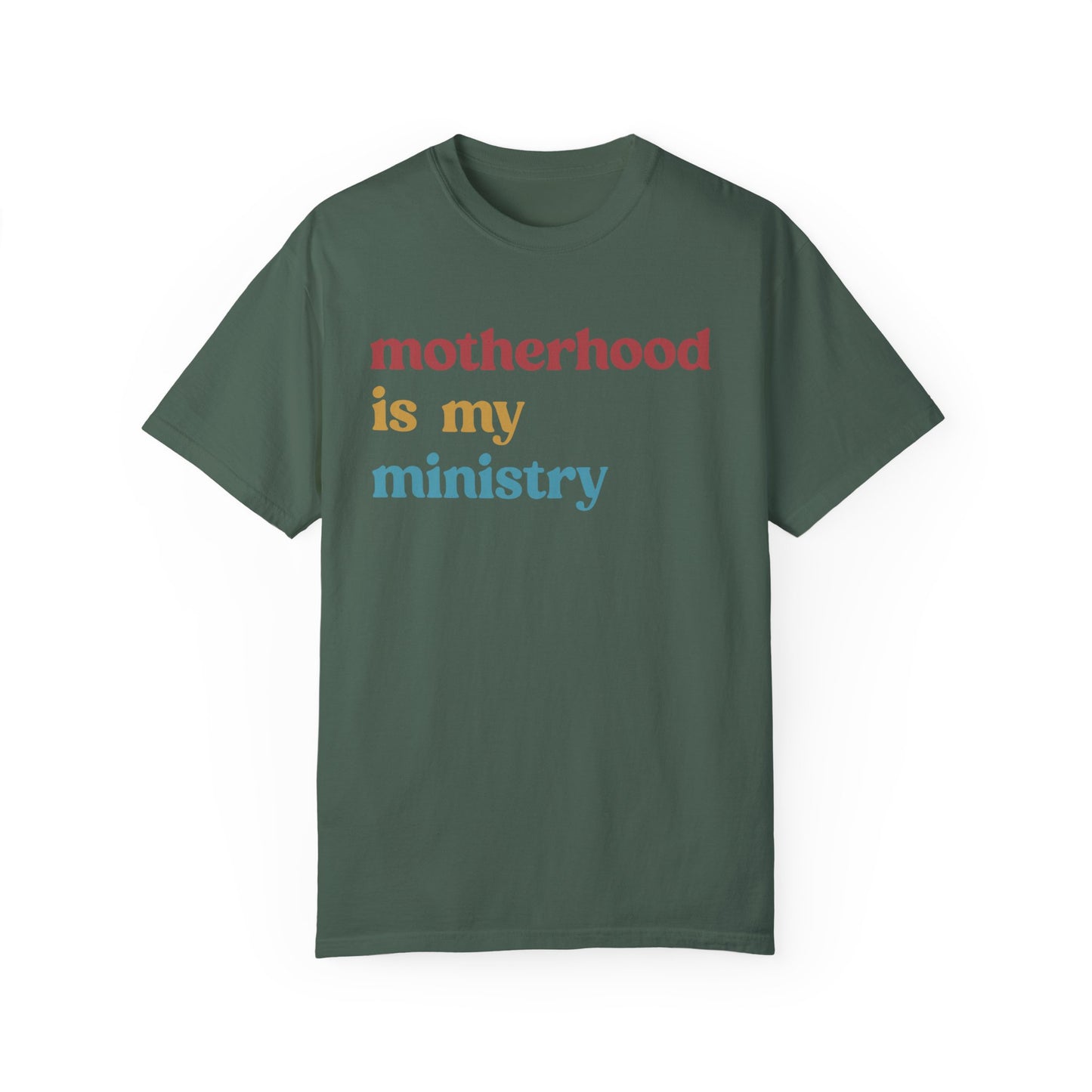 Motherhood Is My Ministry Shirt, Mothers Day Shirt, Motherhood Mom Shirt, Religious Mom Shirt, Cool Mom Shirt, Motherhood Shirt, CC1614