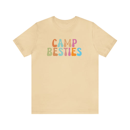 Best Friend Shirt, Gift for Best Friend, Camp Besties Shirt, BFF Shirt, Matching Besties Shirt, Retro Friend Shirt, T483