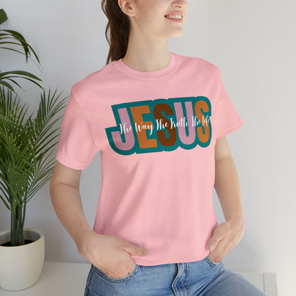 Retro Christian Tshirt, Jesus Tee for Christian Apparel, Christian Shirt for Women, T255