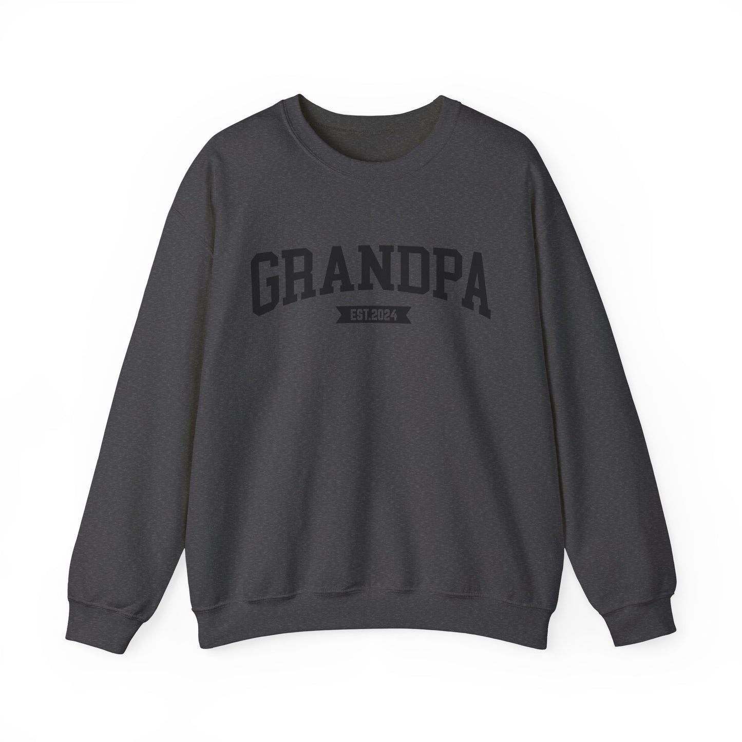 New Grandpa est Sweatshirt, Custom Father Day Sweatshirt, Custom Fathers day Gift, Custom Grandpa Sweatshirt, Grandpa Gift, Dad shirt, S1653