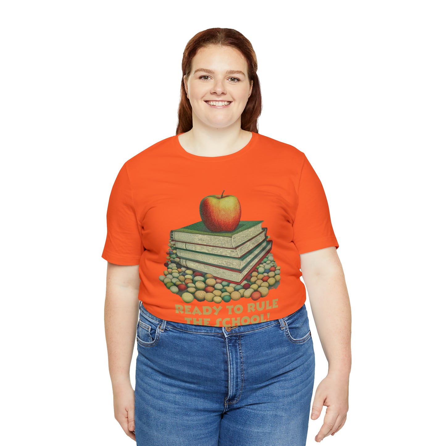 Back to school shirt funny for student - Ready to rule the school, T152