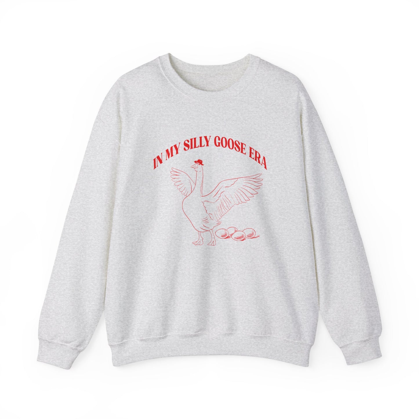 In My Silly Goose Era Sweatshirt, Silly Joke Sweatshirt, Funny Goose Sweatshirt, Silly Goose Club Sweatshirt, Meme Sweatshirt, S1644