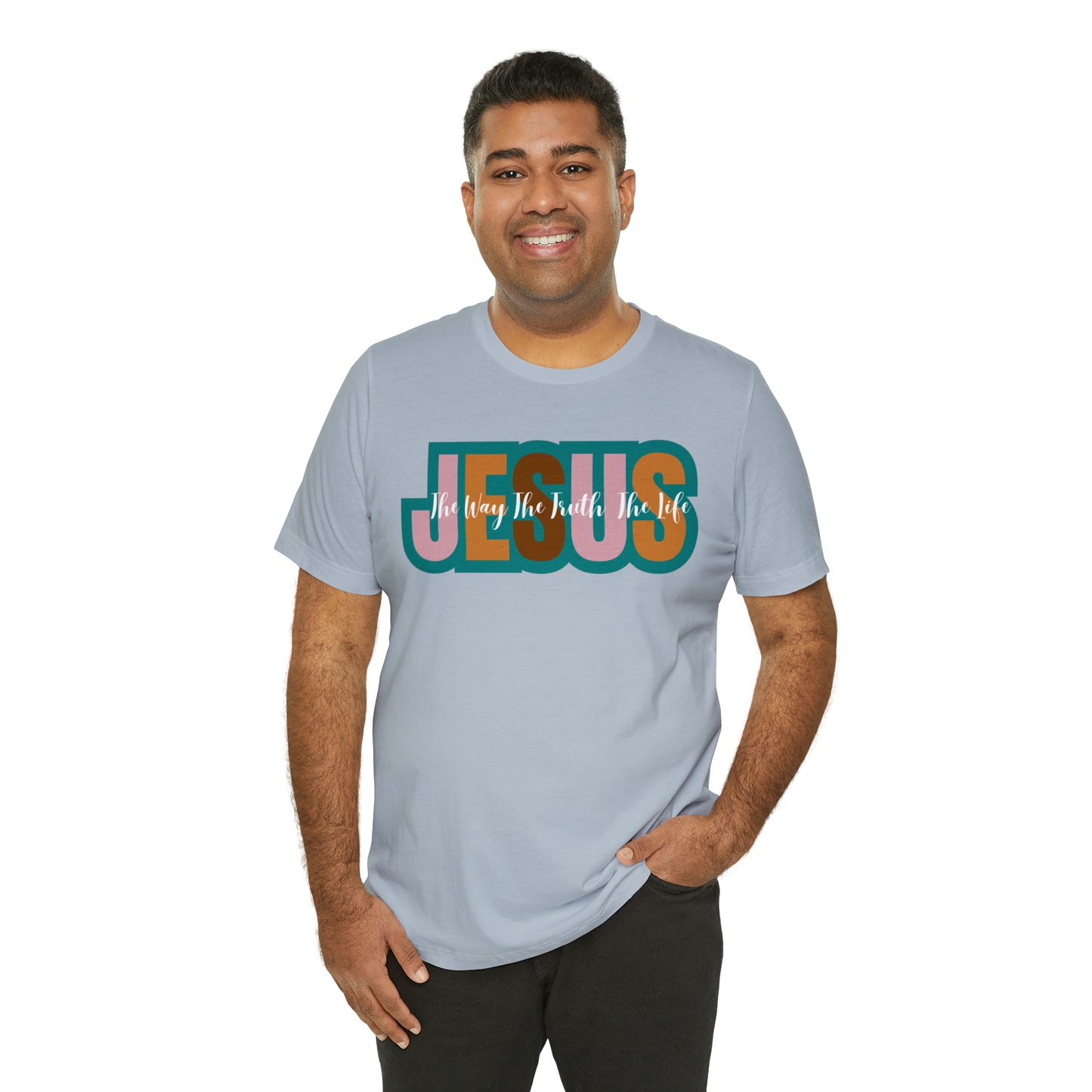 Retro Christian Tshirt, Jesus Tee for Christian Apparel, Christian Shirt for Women, T255