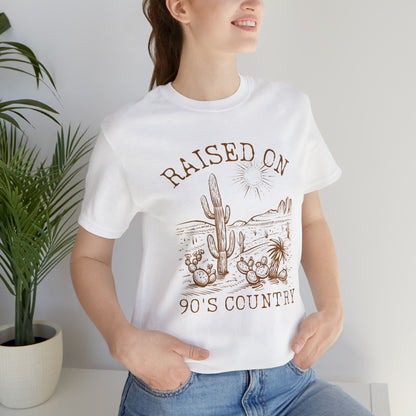 Raised On 90's Country Shirt, Country Music Shirt, Cowgirl Shirt, T237