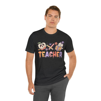 Teacher Shirt, Trick Or Teach Shirt, Spooky Teacher, Teacher Halloween Shirt, Teaching My Boos, Fall Teacher Shirt, T681