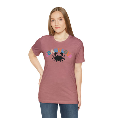 Crab Shirt for Her, Crabulous Shirt, Crab Shirt, Beach Shirt, Summer Vibe Shirt, Crab Hunt Shirt, Sea Life Shirt, Ocean Shirt, T477