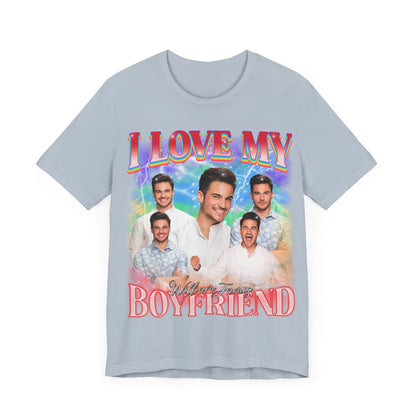 I Love My Boyfriend LGBTQIA+ Pride Shirt, Custom Bootleg Rap Tee Gay Rights Gift Equality Shirt LGBTQ Supporter Shirt Rainbow Shirt, T1632