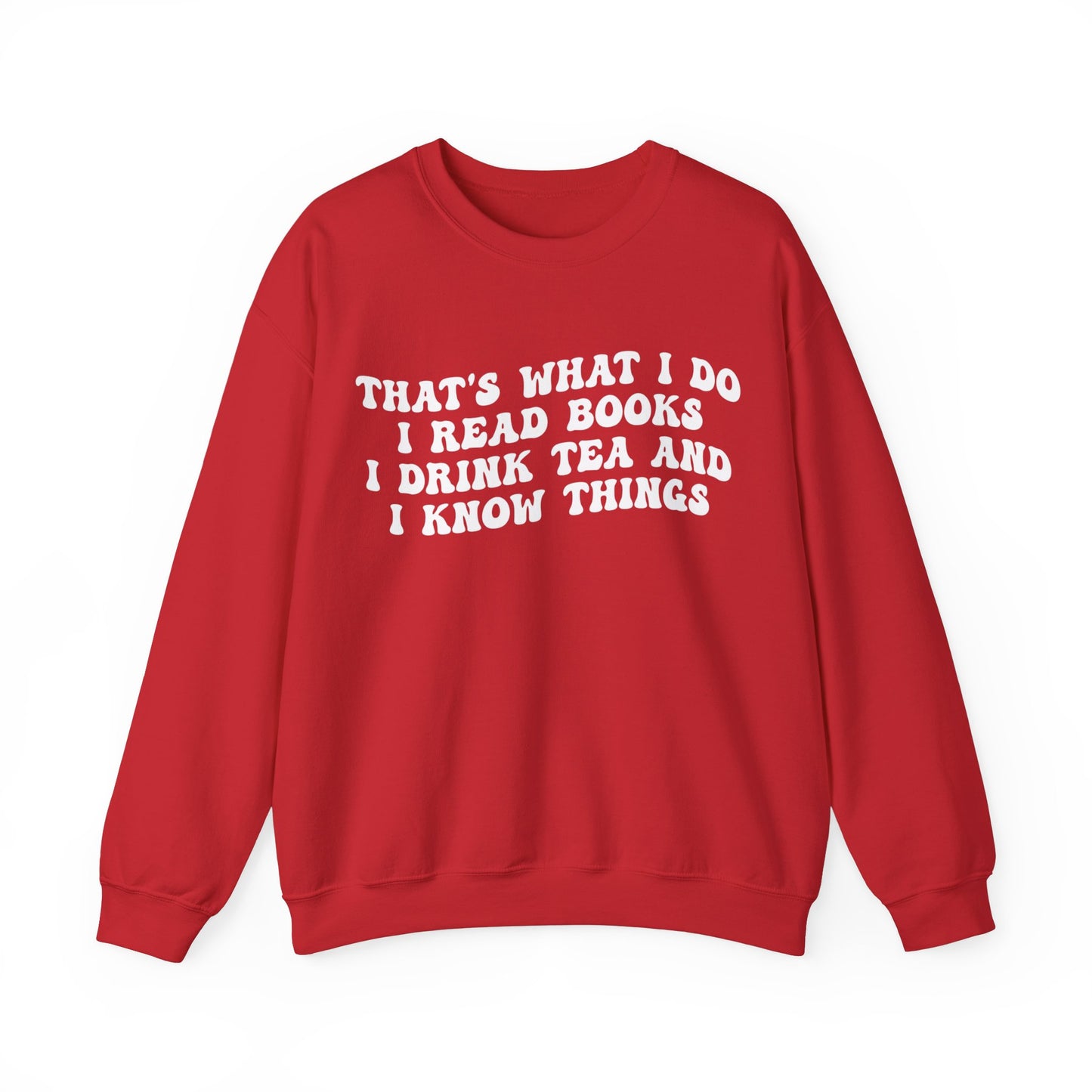 That's What I Do I Read Books Sweatshirt, Librarian Sweatshirt for Teacher, Book Lovers Club Sweatshirt, Book Nerd Sweatshirt, S1242