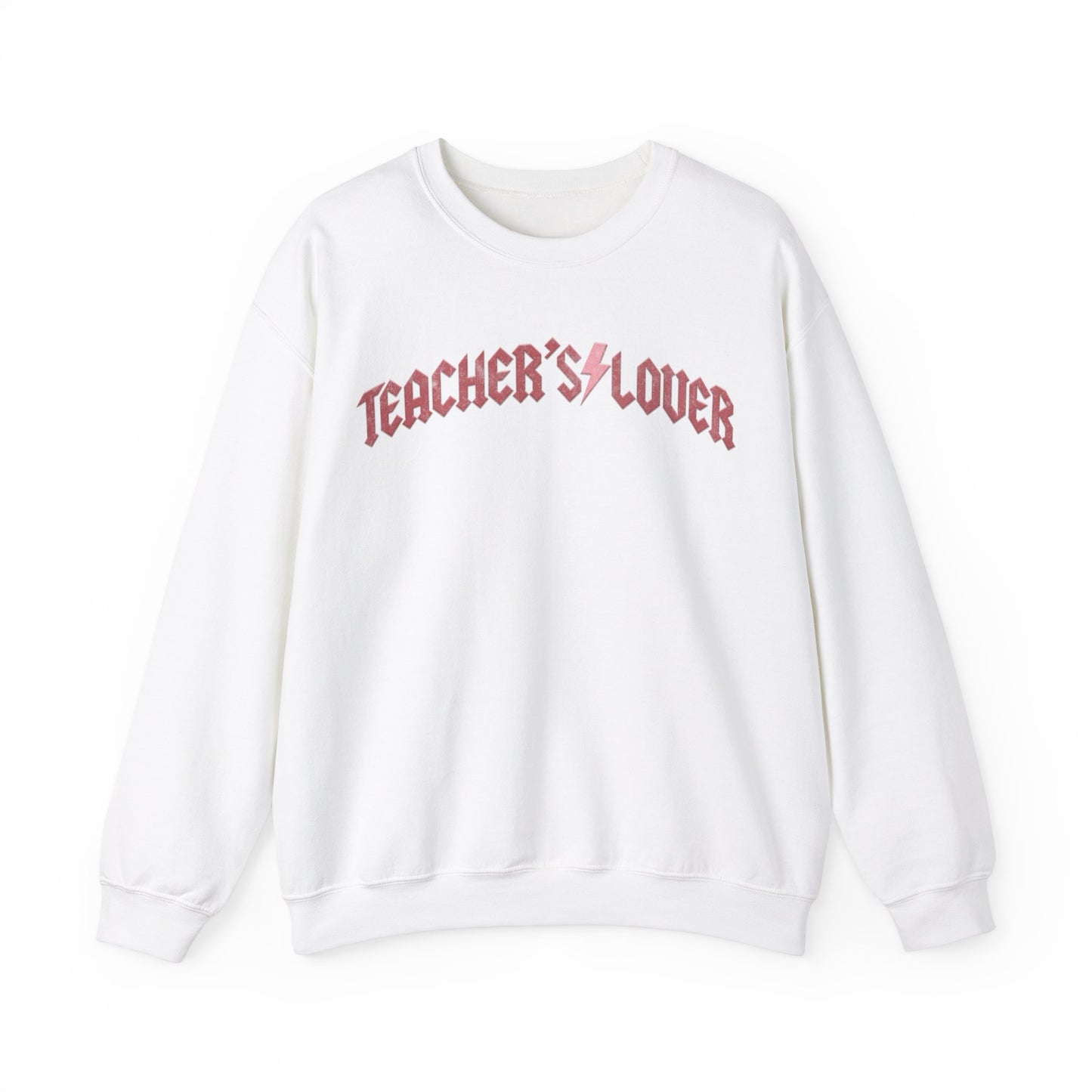 Retro Teacher's Lover Sweatshirt, Valentine's Day Sweatshirt, Pink Valentines Day Teacher Shirts, Valentine for Teacher's Lover Gift, S1311