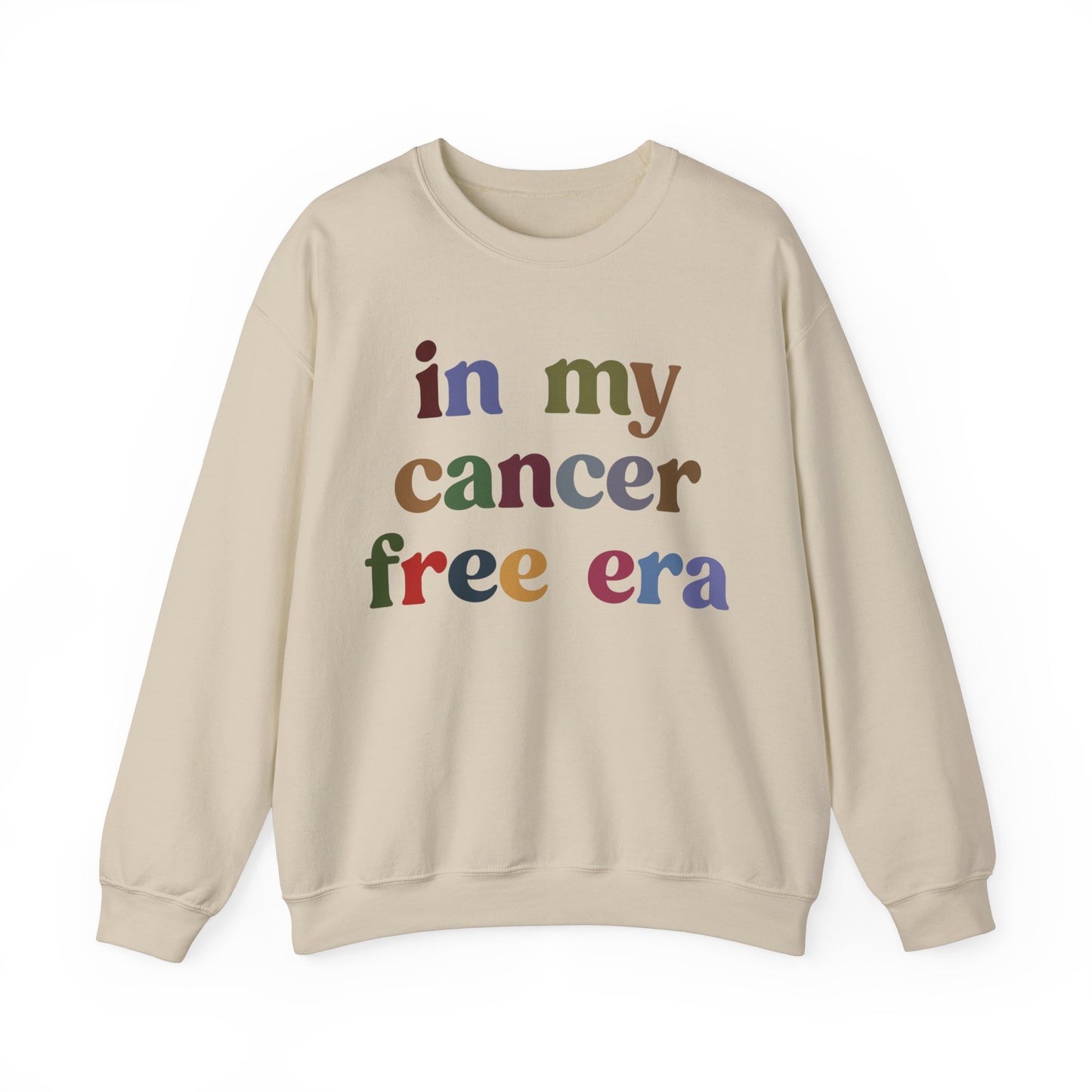 In My Cancer Free Era Sweatshirt, Breast Cancer Awareness Sweatshirt, Beat the Cancer Sweatshirt, Cancer Survivor Sweatshirt, S1409