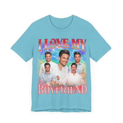 I Love My Boyfriend LGBTQIA+ Pride Shirt, Custom Bootleg Rap Tee Gay Rights Gift Equality Shirt LGBTQ Supporter Shirt Rainbow Shirt, T1632