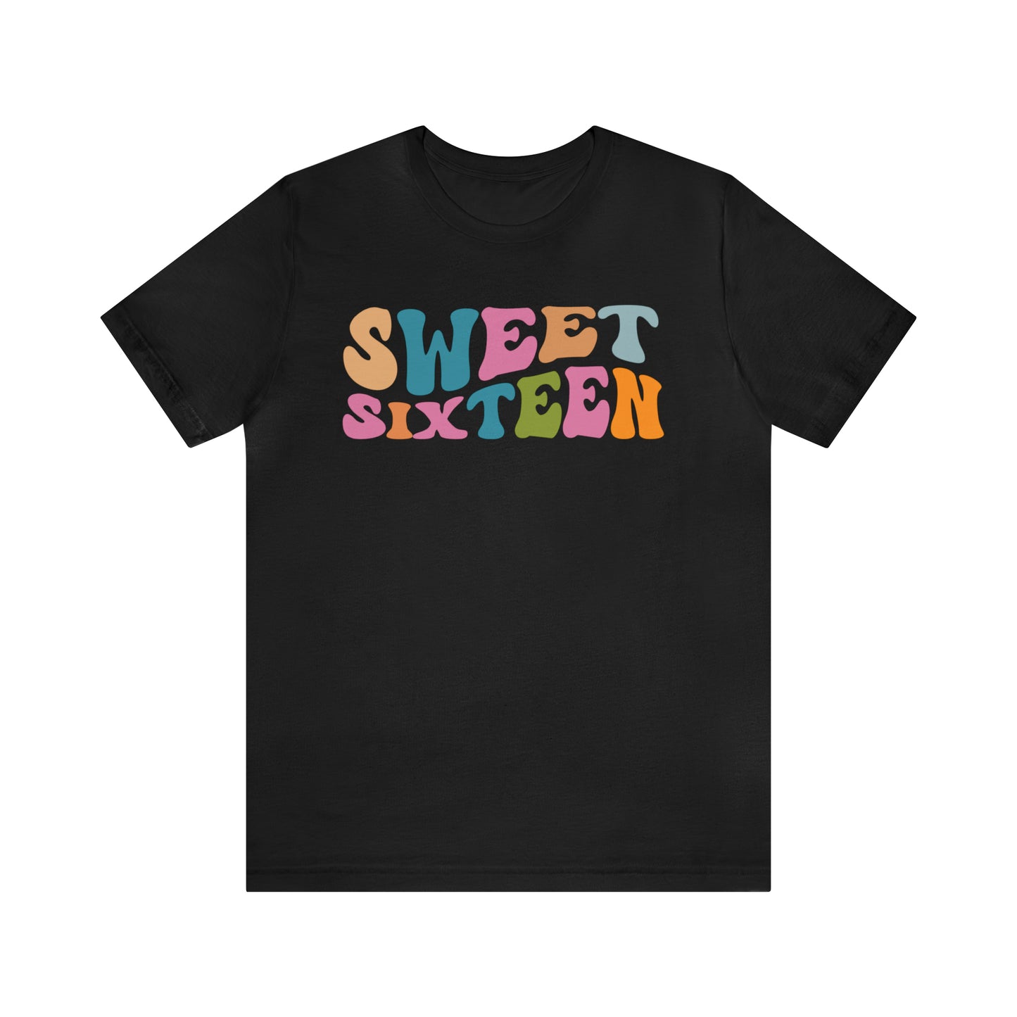 Sixteenth Birthday Gift, Sweet Sixteen Shirt for 16th Birthday Party, Cute Sweet 16 Gift for 16th Birthday TShirt for Daughter, T476