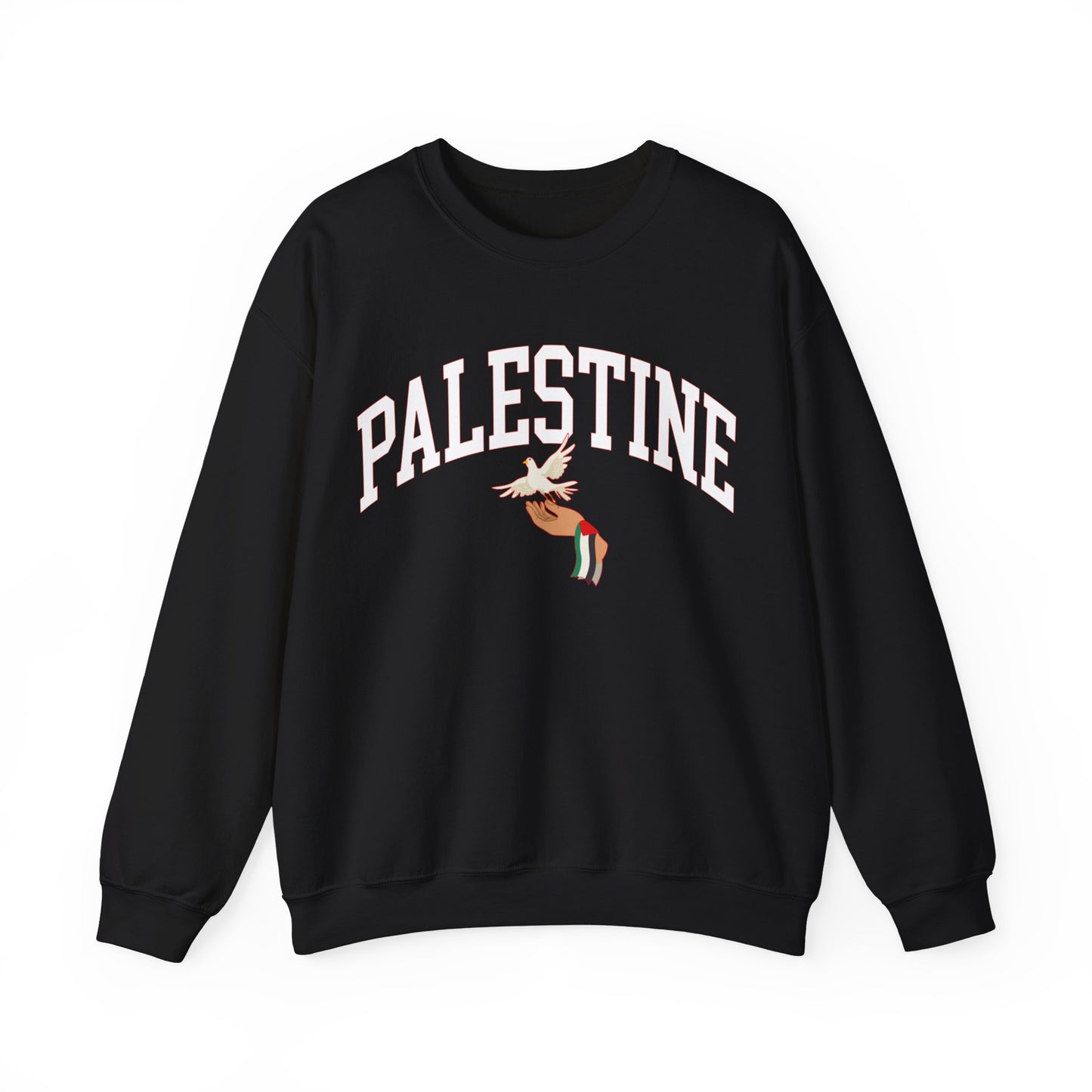 Free Palestine Sweatshirt, All Profit Support Palestine, Free Palestine Sweater, Palestine Flag Crewneck, Stand With Palestine Shirt, S1365