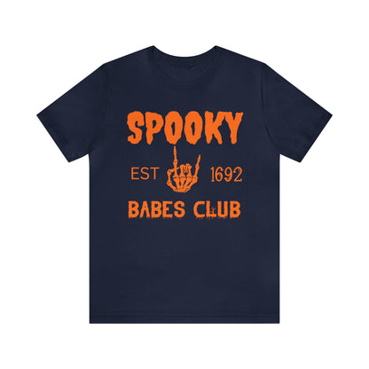 Spooky Skeleton Halloween Shirt, Fall Shirts for Women, Vintage Halloweem Sweatshirt, T599