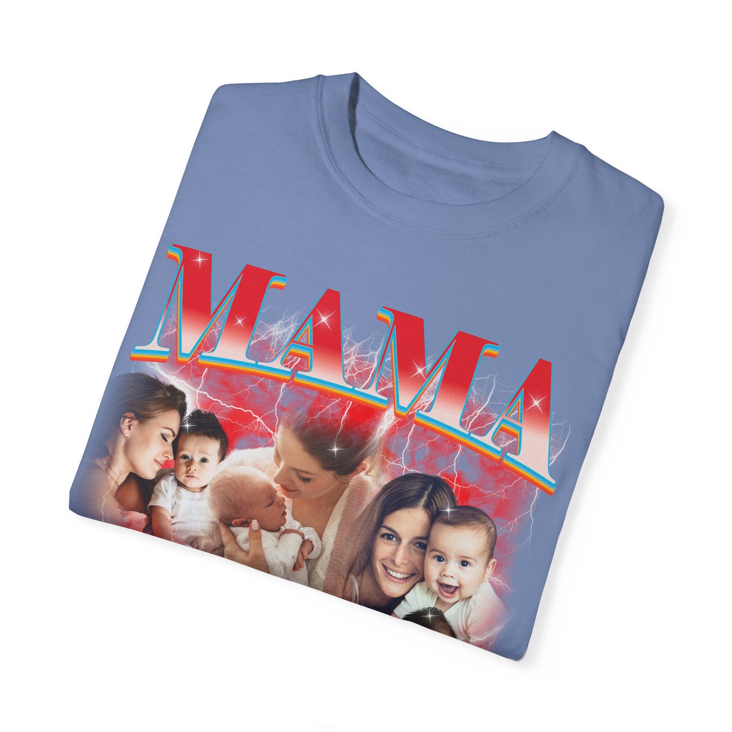 Custom Bootleg Rap Mama Shirt, Custom Photo Mama Shirt, Mom Shirt With Kid Face Photos, Custom Mom Tee, Personalized Mom Gifts,  CC1625