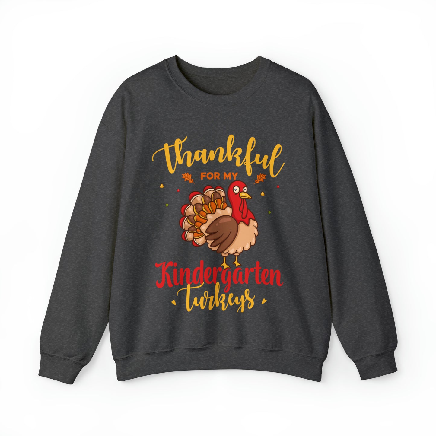 Thankful For My Kindergarten Turkey Sweatshirt, Thanksgiving Dinner Sweatshirt, Family Thanksgiving Shirt, Thanksgiving Turkey Shirt, S860