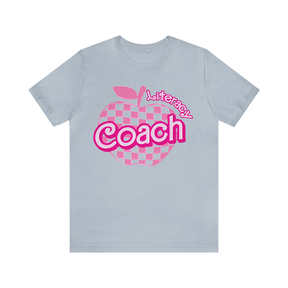 Literacy Coach shirt, Pink Sport Coach Shirt, Colorful Coaching shirt, 90s Cheer Coach shirt, Back To School Shirt, Teacher Gift, T821