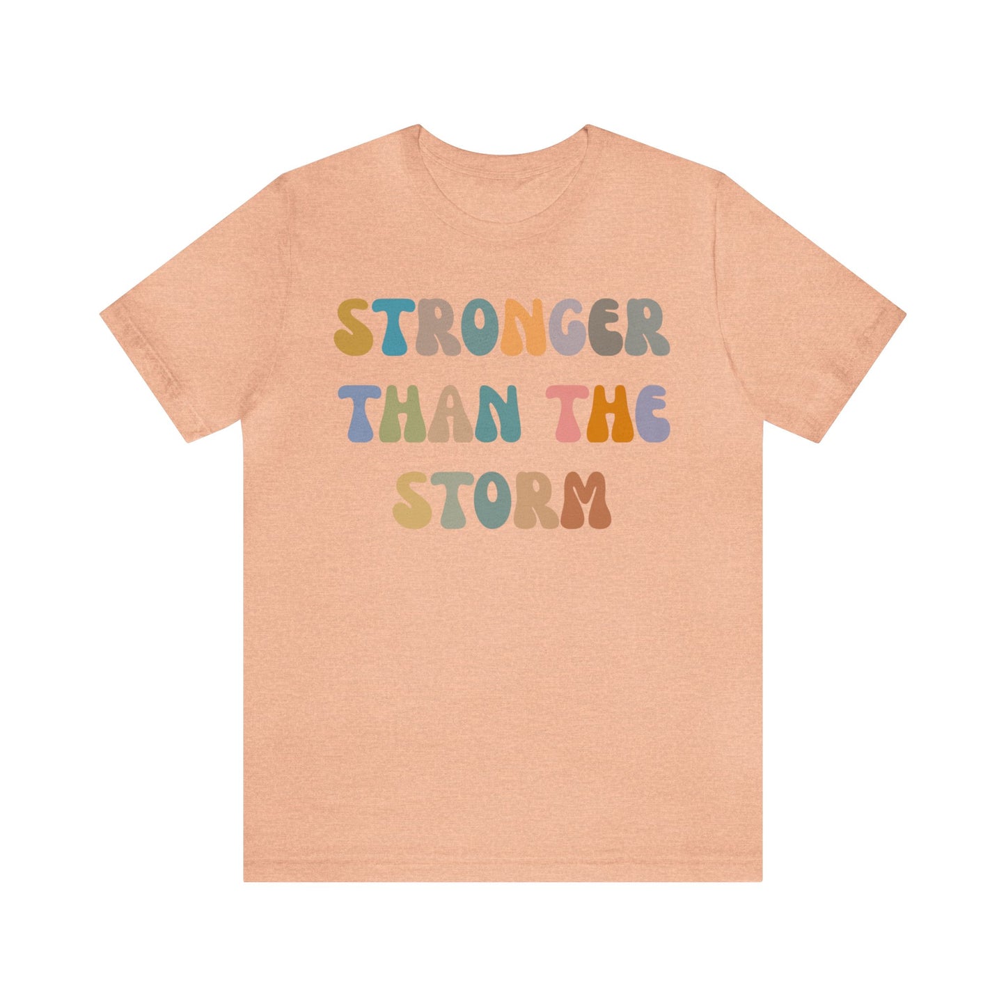 Stronger Than The Storm Shirt, Godly Woman Shirt, Religious Women Shirt, Shirt for Women, Christian Shirt for Mom, Jesus Lover Shirt, T1227